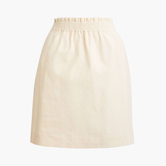 Reimagined by J Crew | NWT Linen-cotton Blend City Skirt with pockets | Size 16 - Picture 1 of 6